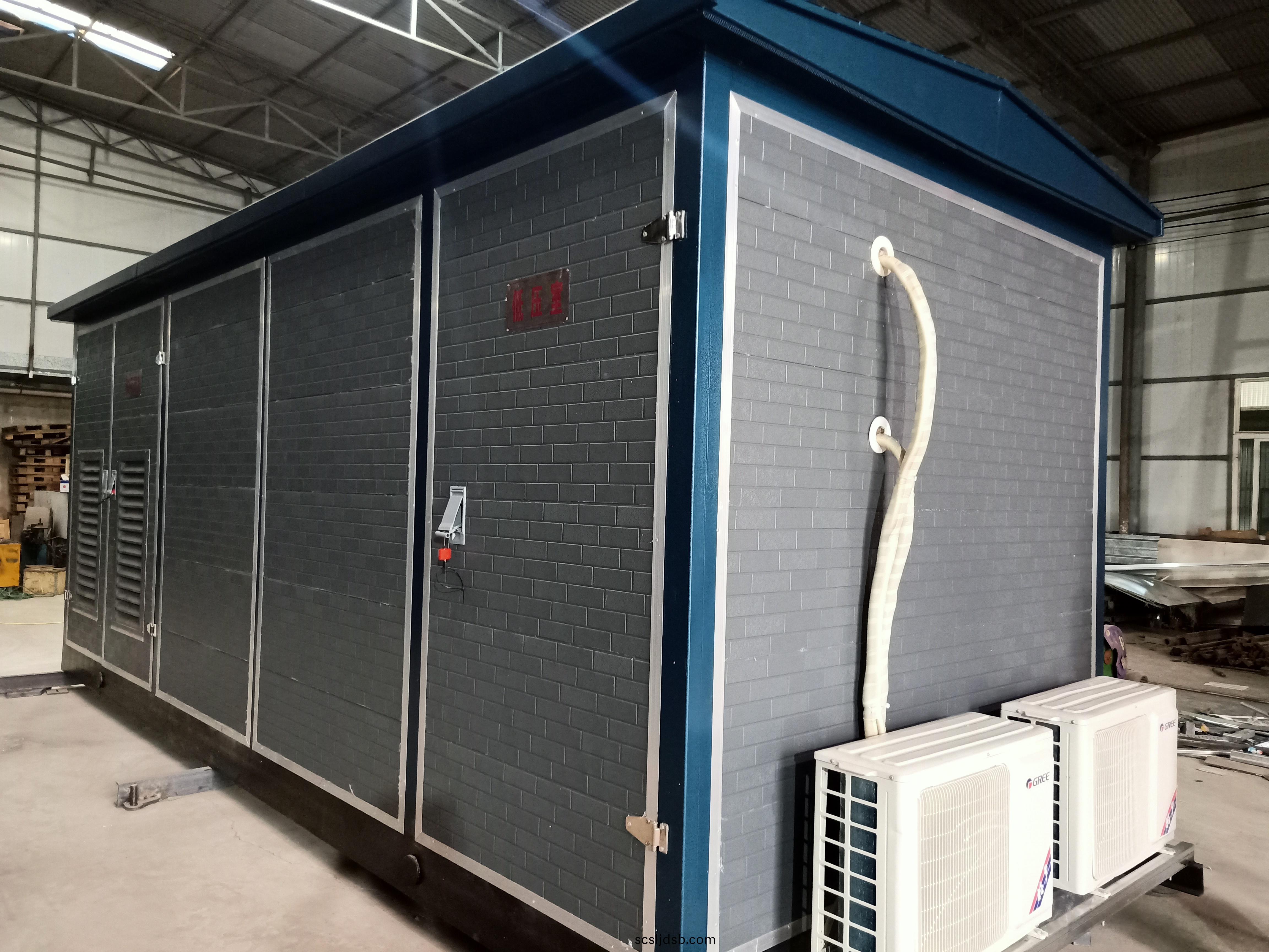 箱(xiang)變已(yi)組裝好，可(ke)以交(jiao)貨(huo)了