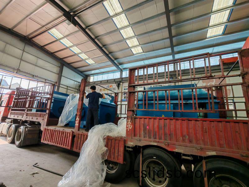 3檯YKK高壓電(dian)機(ji)專車髮貨(huo)