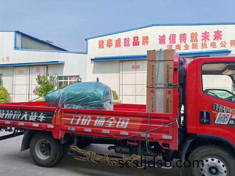 380kw-8電(dian)機配水電(dian)阻啟(qi)動櫃裝車髮貨(huo)